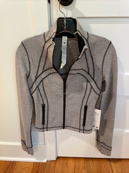 lululemon athletica Jackets & Blazers - Lululemon Define Cropped Jacket Herringbone Size 4